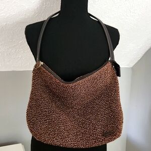 'The Sak' Purse, Elliott Lucca. Brown Weave
